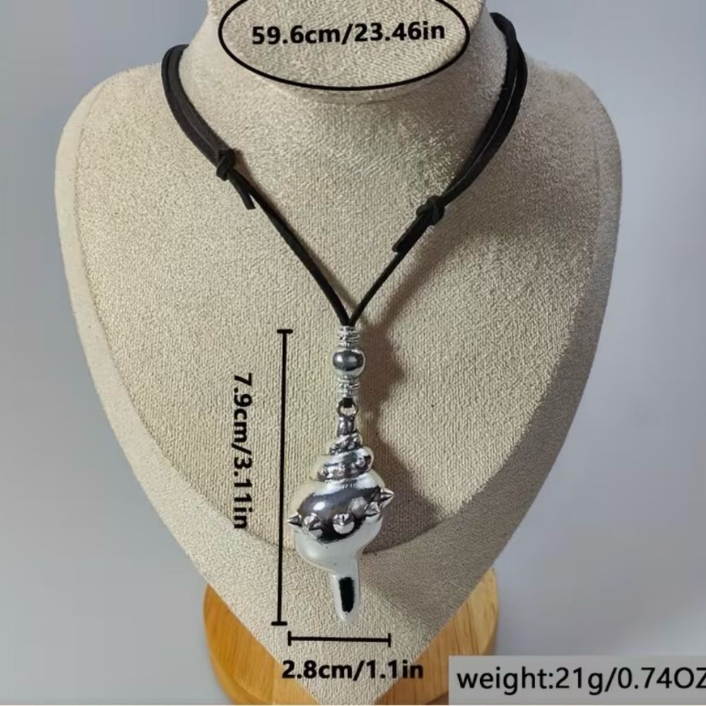 🐚 NEW Shining Silver Shell Pendant Necklace 🐚 - Picture 5 of 6